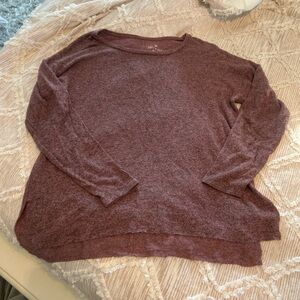 American Eagle Outfitters pinkish purplish  Crew Neck Sweater